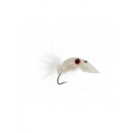 foam toy mouse white