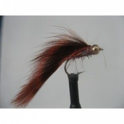 gold head orange pine squirrel mini zonker