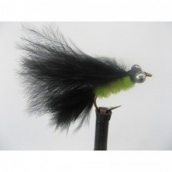 lime black silver chain eye mini cats whisker