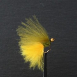 gold head dawsons olive hot tail