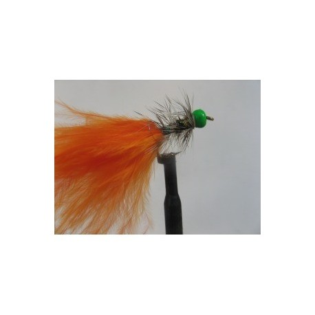hot head green grizzle orange dancer