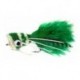 green white bass bug popper