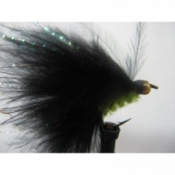 gold head lime black mini cats whisker