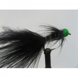 hot head green black damsel