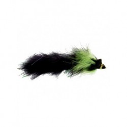 meat puppet black and chartreuse