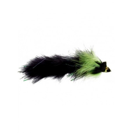 meat puppet black and chartreuse