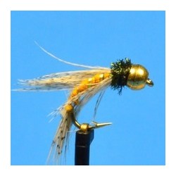 Bead Head Bird Of Prey   Orange