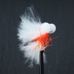 hot orange straggle booby