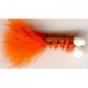 orange booby nymph button