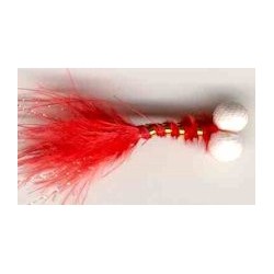 red booby nymph button