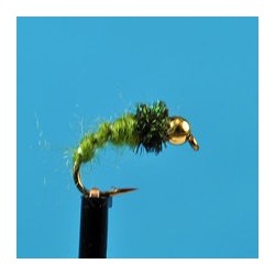 Bead Head Caddis Green