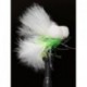 uv cat white eyed booby with marabou tail