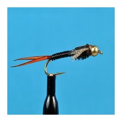 Bead Head Copper John Black