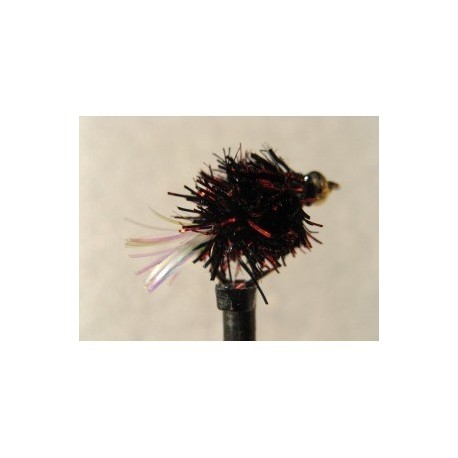 dennis red black gold head blob