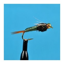 Bead Head Copper John Green