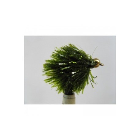 olive gold head blob