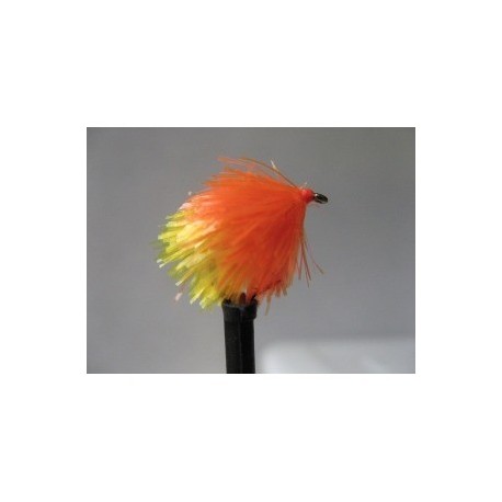 safety orange blushing sunburst jelly blob