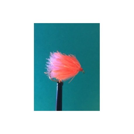 safety orange marshmallow jelly blob