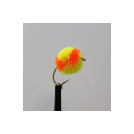 yellow and orange egg