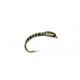 Flo Green Ribbed Black Buzzer