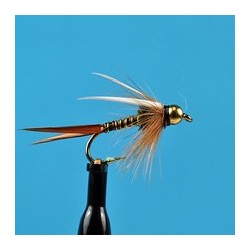 Bead Head Hot Wired Prince Red Chartreuse