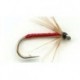 red soft hackle button