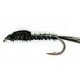 dark olive pheasant tail button