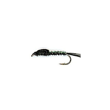 dark olive pheasant tail button