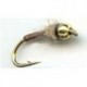 beaded brassie button