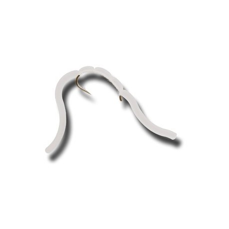 Squiggly San Juan Worm White