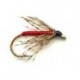 partridge red soft hackle button