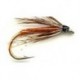 partridge orange soft hackle button