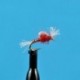 Suspended Midge Pupa   Red