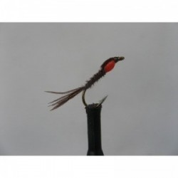 orange hot spot pheasant tail