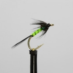 black chartreuse body green holo cruncher