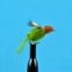 Sparkle Caddis Pupa   Olive