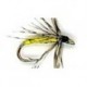 partridge yellow soft hackle button