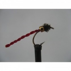 gold head blood worm pip