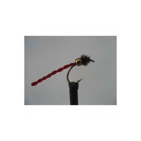 gold head blood worm pip