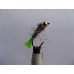 gold head green tag hares ear