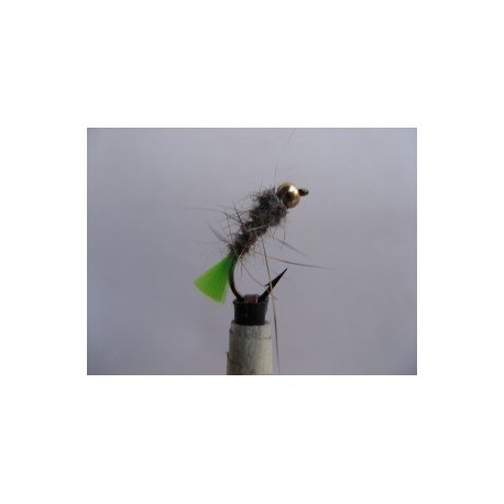 gold head green tag hares ear