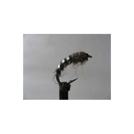 hares ear black wtd czech nymph