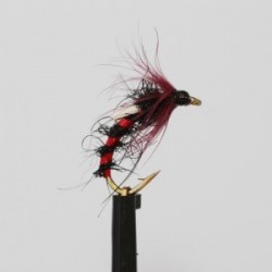 black and claret emerger buzzer