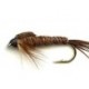hackled pheasant tail button
