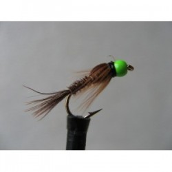hot head green pheasant tail