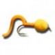 Egg Sucking Squiggly Worm FL Orange