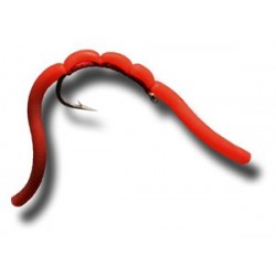 Squiggly San Juan Worm Red