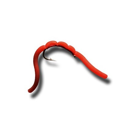 Squiggly San Juan Worm Red