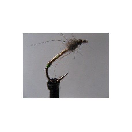 holo gold green butt hares ear