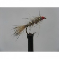 red head hares ear